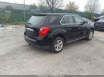 2012 Chevrolet Equinox Ls Black vin: 2GNFLCEKXC6253018