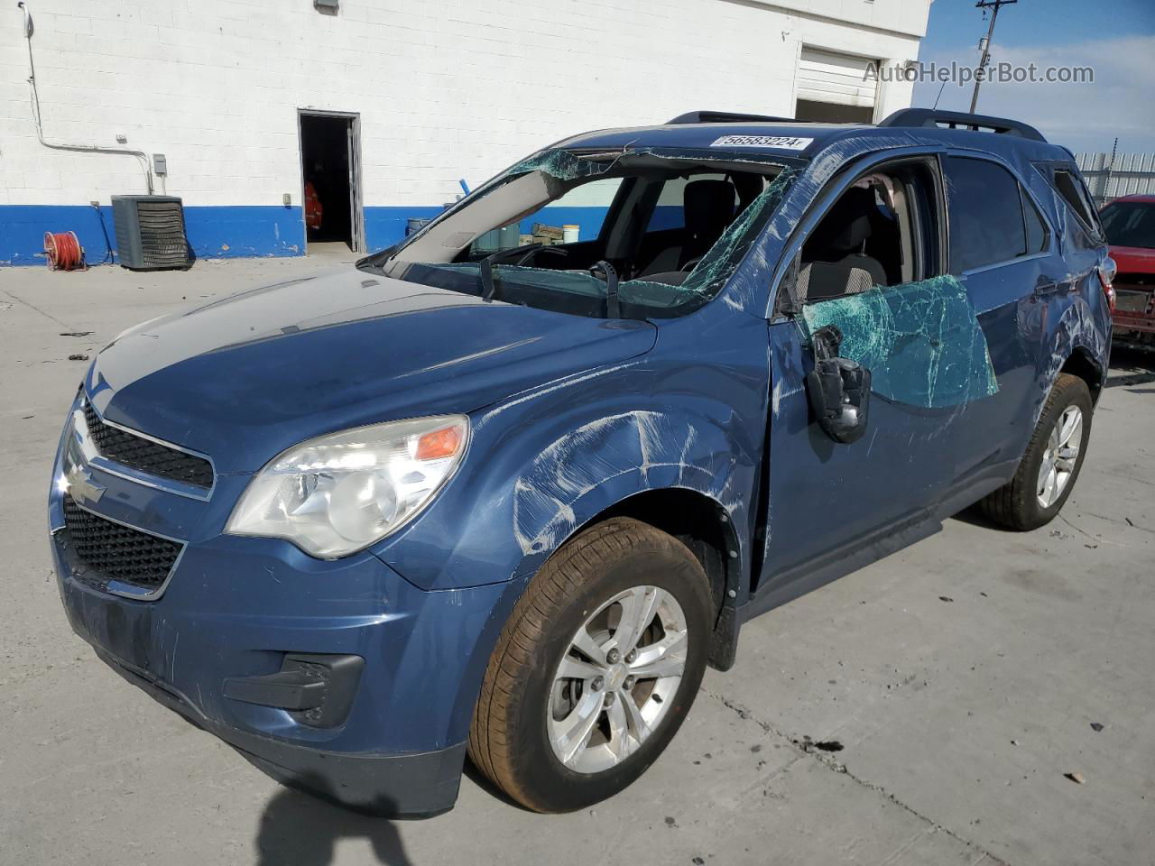 2012 Chevrolet Equinox Lt Blue vin: 2GNFLDE50C6207469