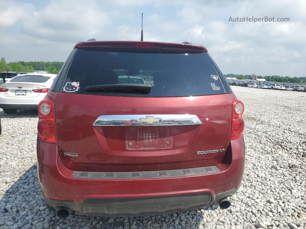 2012 Chevrolet Equinox Lt Burgundy vin: 2GNFLDE54C6201142