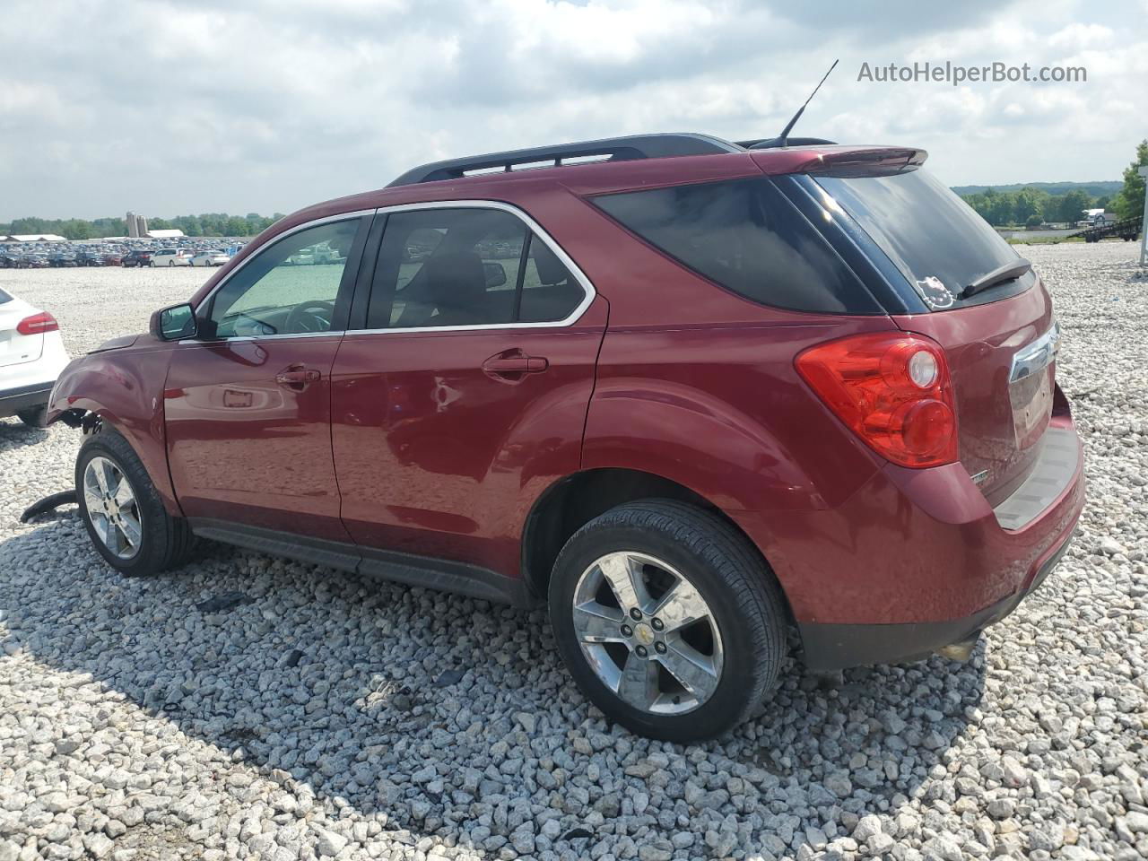 2012 Chevrolet Equinox Lt Burgundy vin: 2GNFLDE54C6201142