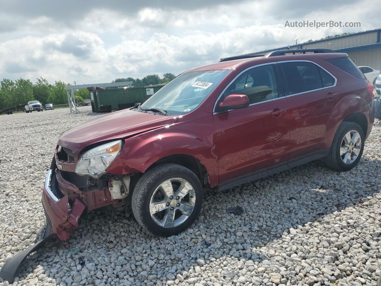 2012 Chevrolet Equinox Lt Burgundy vin: 2GNFLDE54C6201142