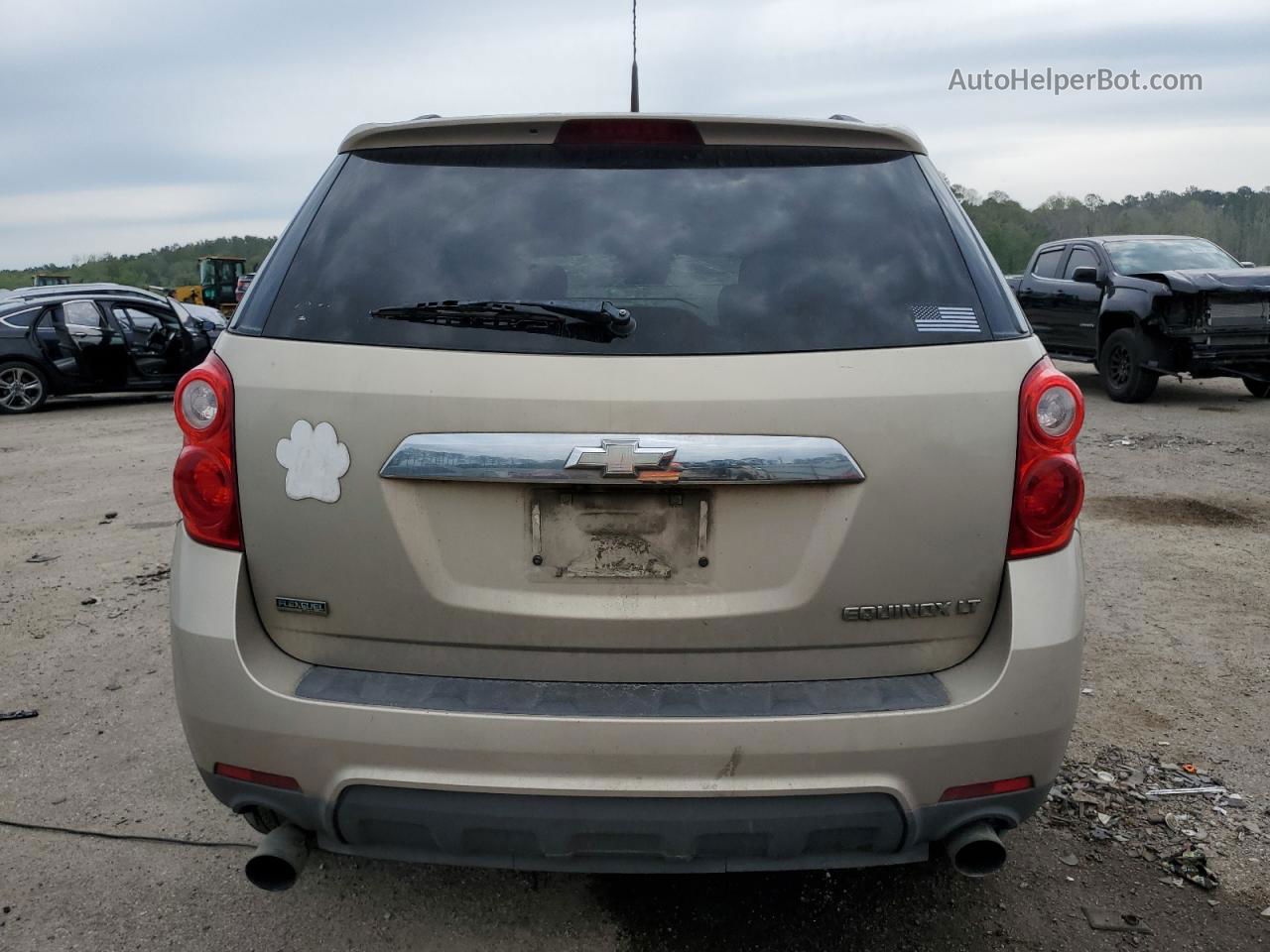 2012 Chevrolet Equinox Lt Gold vin: 2GNFLDE54C6254391