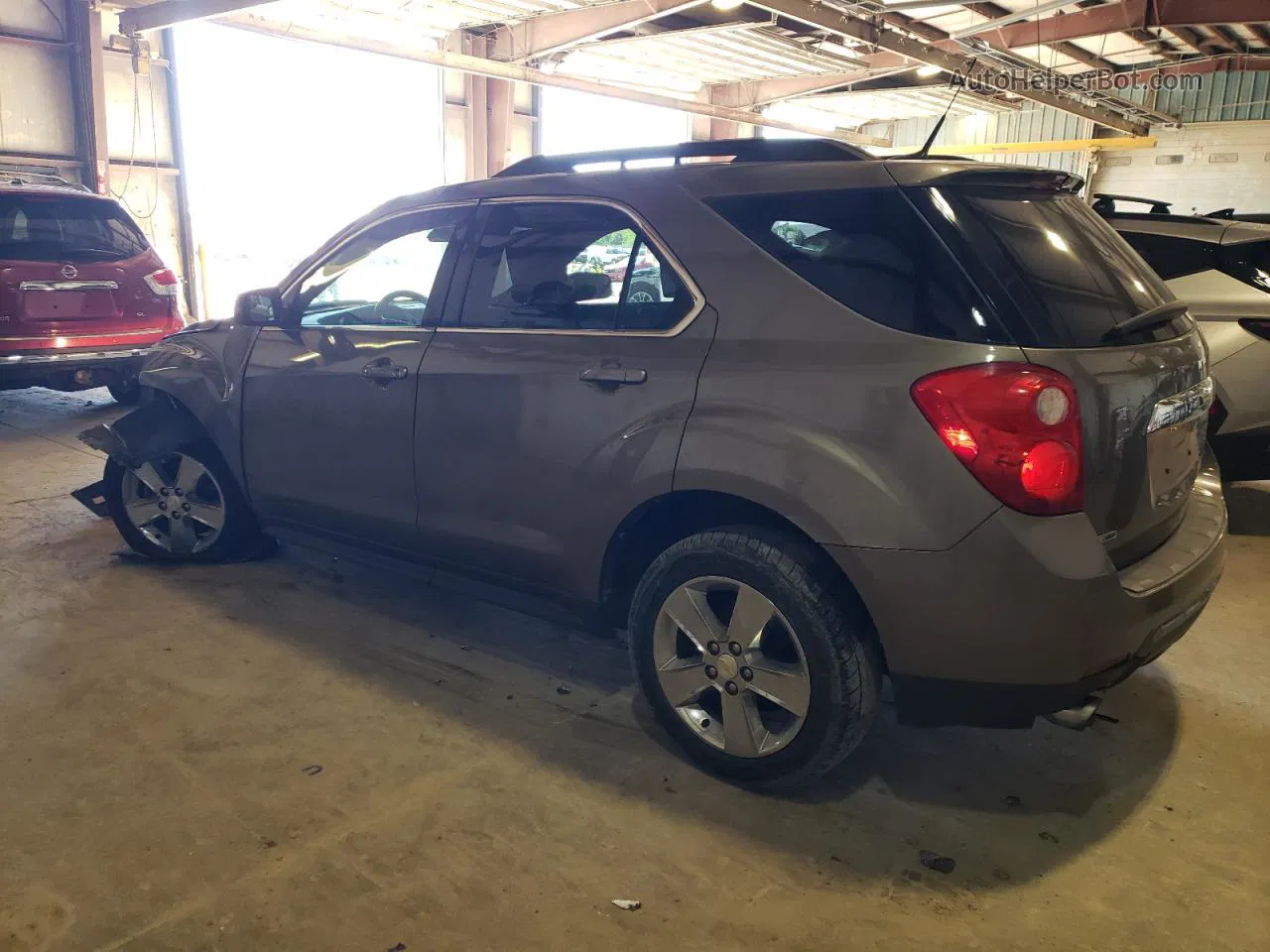 2012 Chevrolet Equinox Lt Gray vin: 2GNFLDE55C6277940