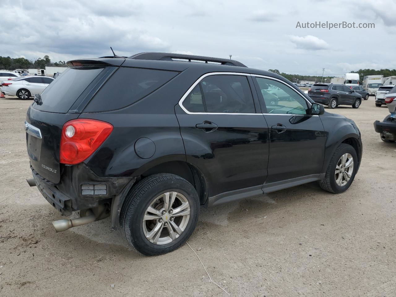 2012 Chevrolet Equinox Lt Black vin: 2GNFLDE56C6186823