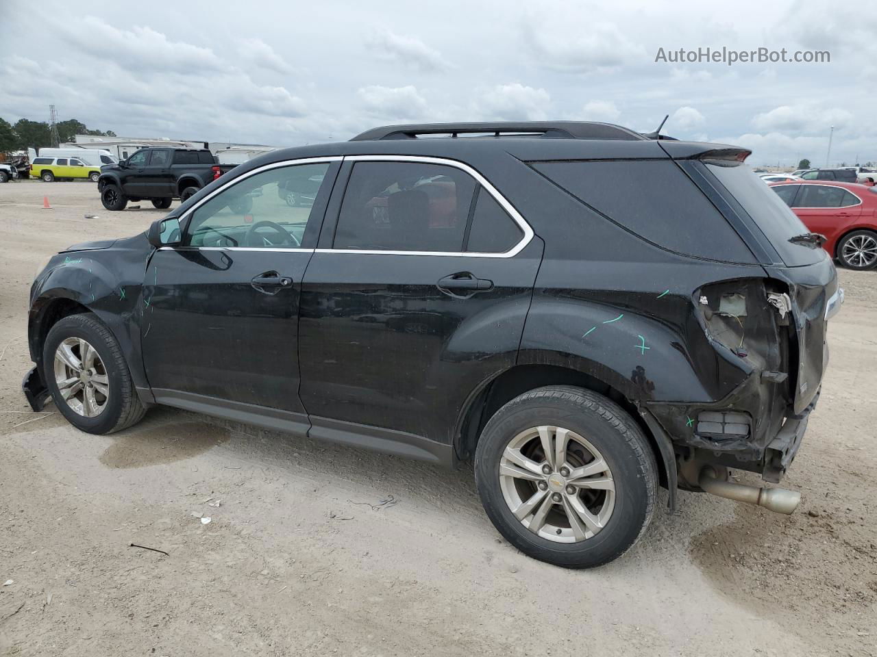 2012 Chevrolet Equinox Lt Black vin: 2GNFLDE56C6186823