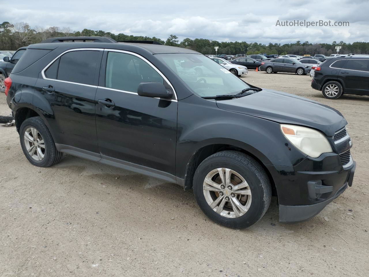 2012 Chevrolet Equinox Lt Black vin: 2GNFLDE56C6186823