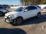 2012 Chevrolet Equinox Lt White vin: 2GNFLDE58C6281948