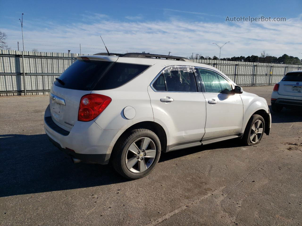 2012 Chevrolet Equinox Lt Белый vin: 2GNFLDE58C6281948