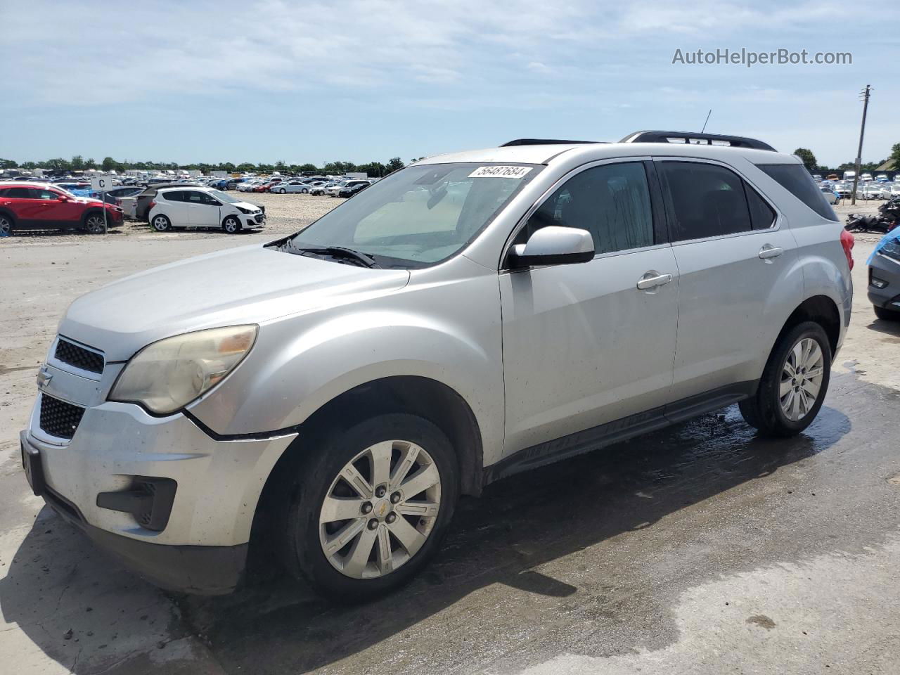 2012 Chevrolet Equinox Lt Silver vin: 2GNFLDE59C6321549