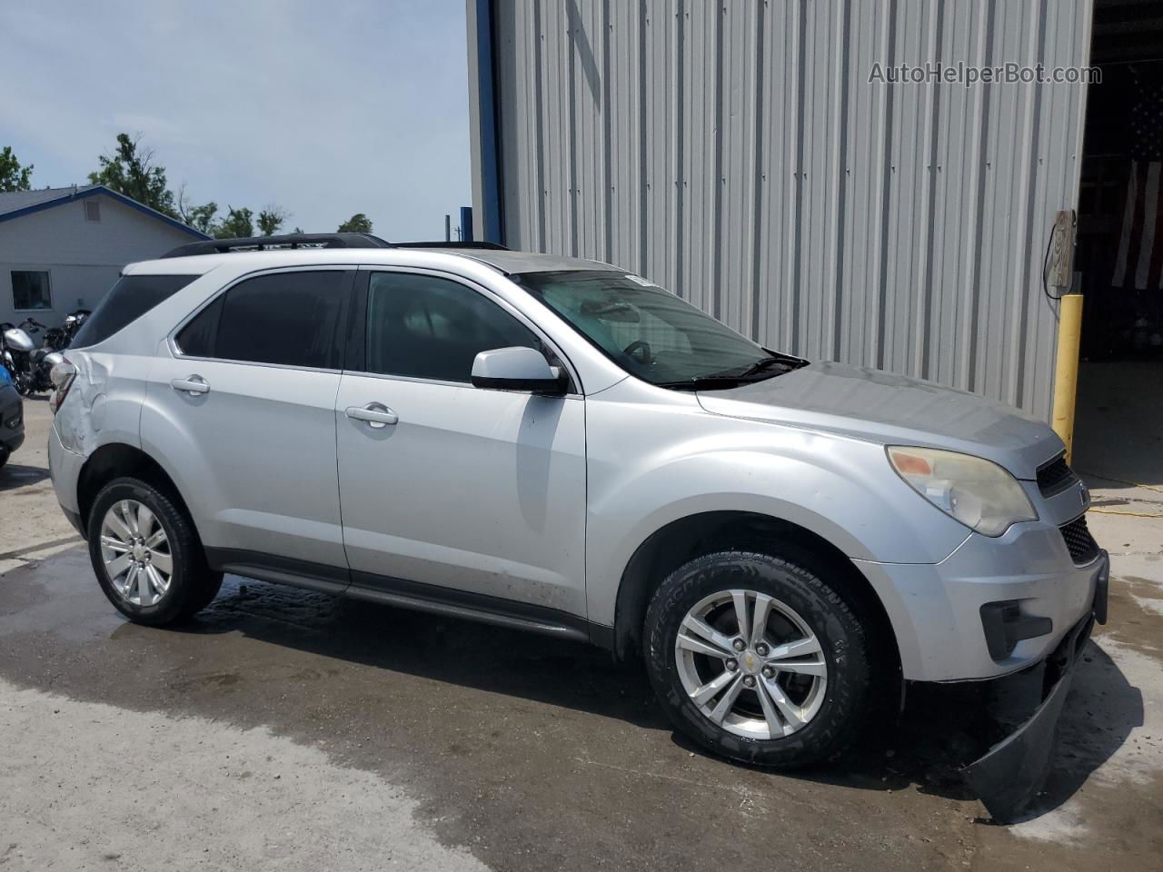 2012 Chevrolet Equinox Lt Silver vin: 2GNFLDE59C6321549