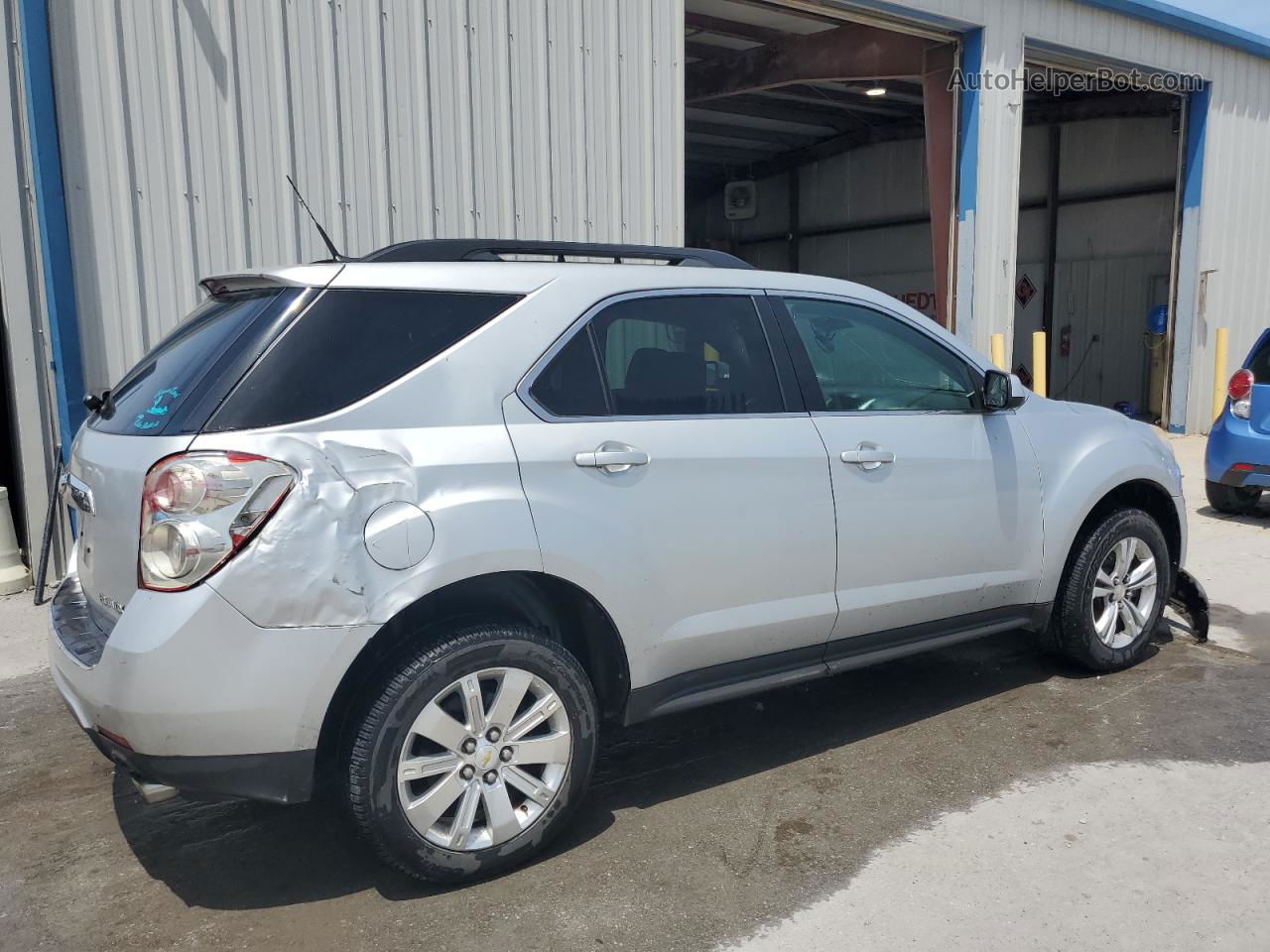 2012 Chevrolet Equinox Lt Silver vin: 2GNFLDE59C6321549