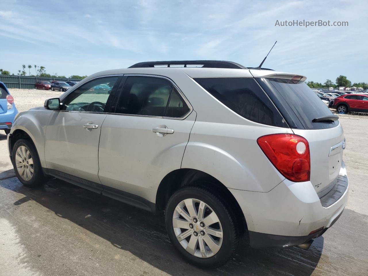 2012 Chevrolet Equinox Lt Silver vin: 2GNFLDE59C6321549