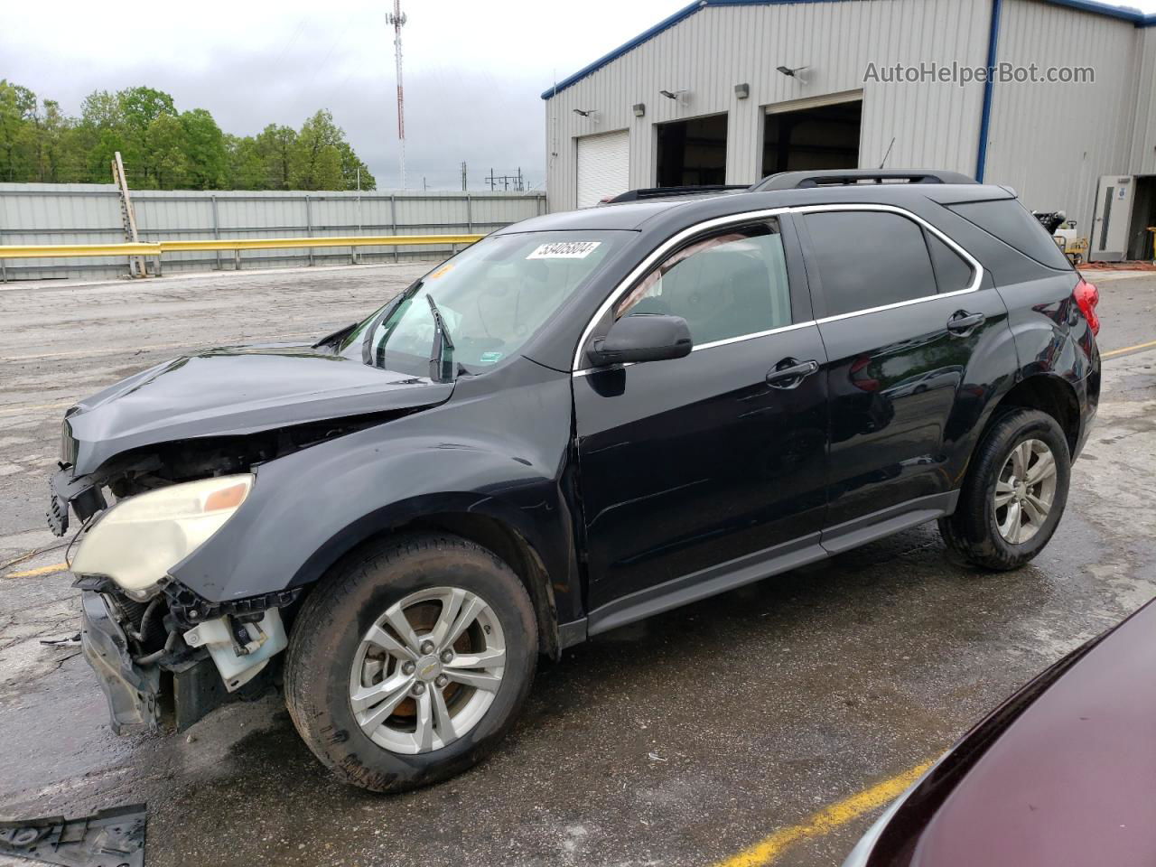 2012 Chevrolet Equinox Lt Black vin: 2GNFLDE5XC6218396