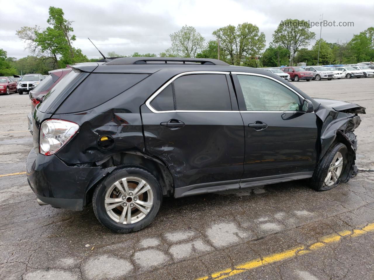 2012 Chevrolet Equinox Lt Black vin: 2GNFLDE5XC6218396