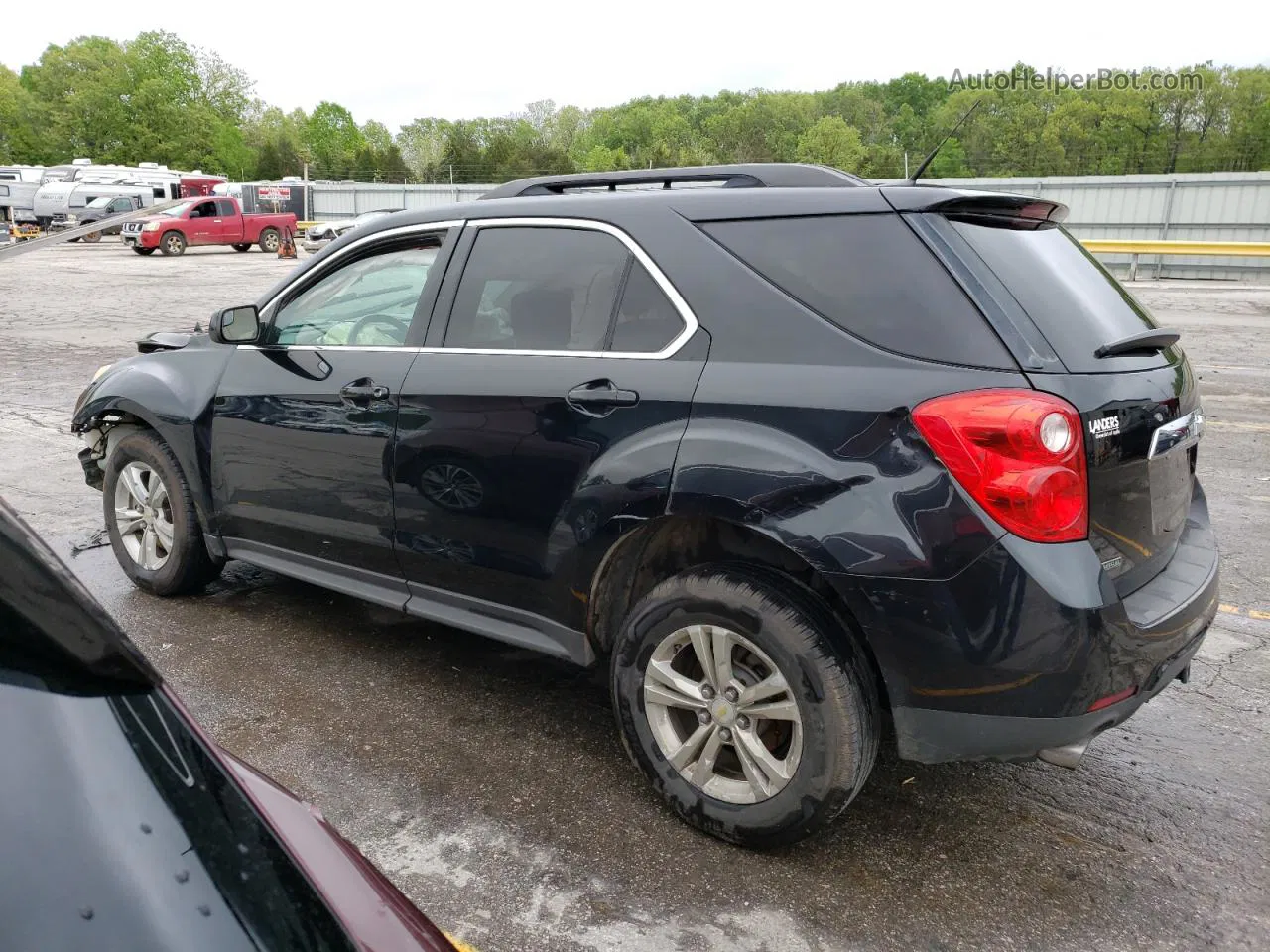 2012 Chevrolet Equinox Lt Black vin: 2GNFLDE5XC6218396