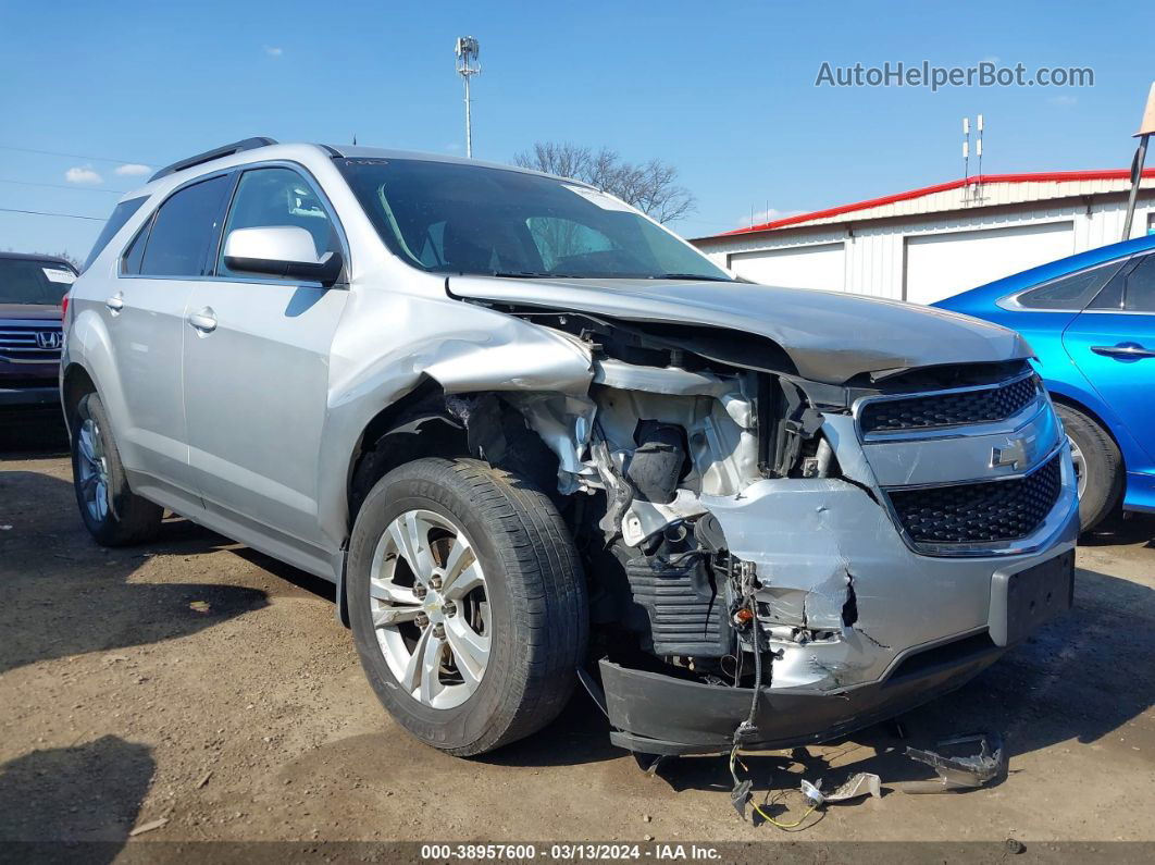 2012 Chevrolet Equinox 1lt Silver vin: 2GNFLDE5XC6223081