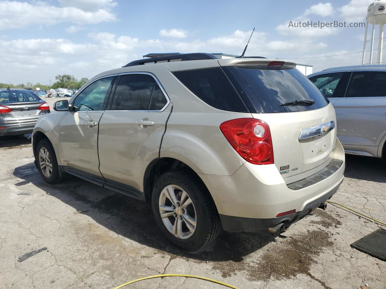 2012 Chevrolet Equinox Lt Желто-коричневый vin: 2GNFLEE50C6227761