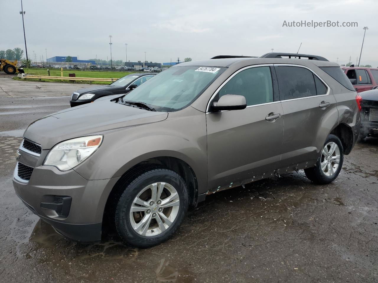 2012 Chevrolet Equinox Lt Brown vin: 2GNFLEE51C6217434