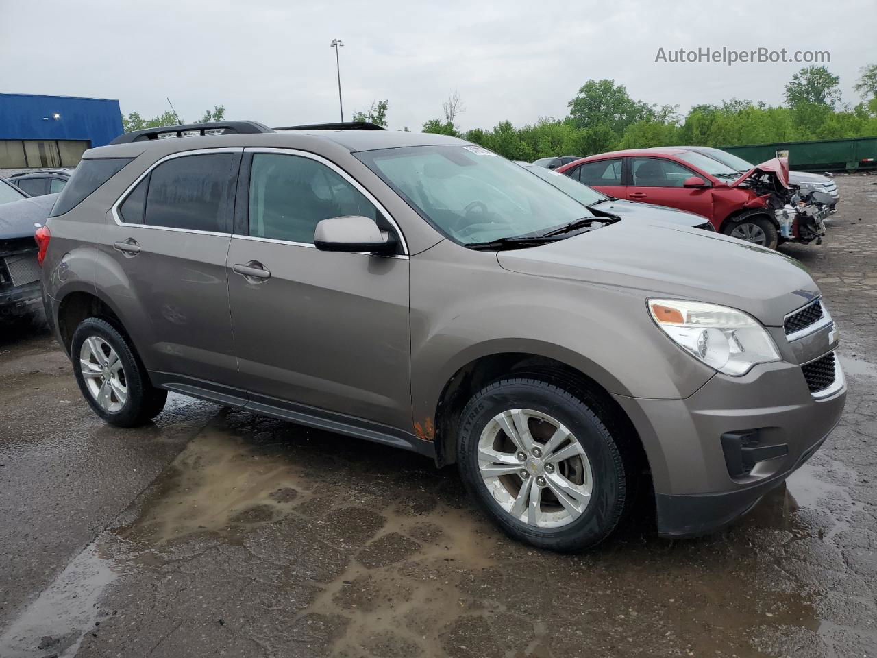 2012 Chevrolet Equinox Lt Brown vin: 2GNFLEE51C6217434