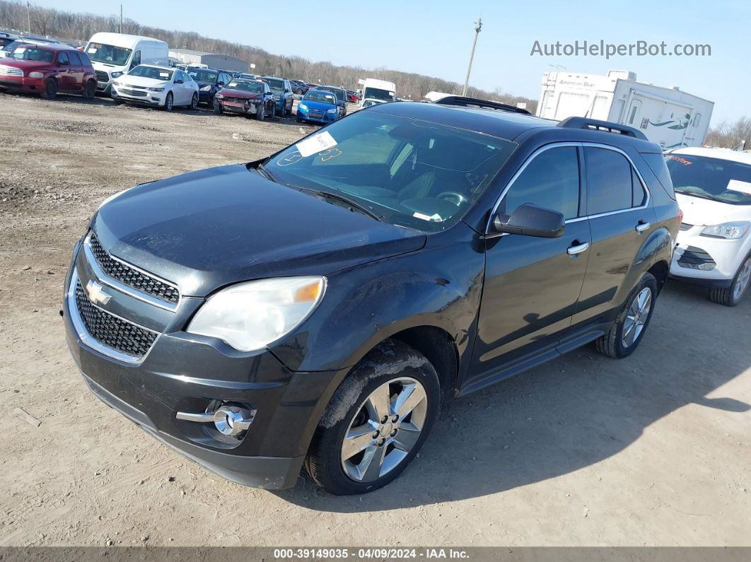 2012 Chevrolet Equinox 1lt Black vin: 2GNFLEE52C6187683