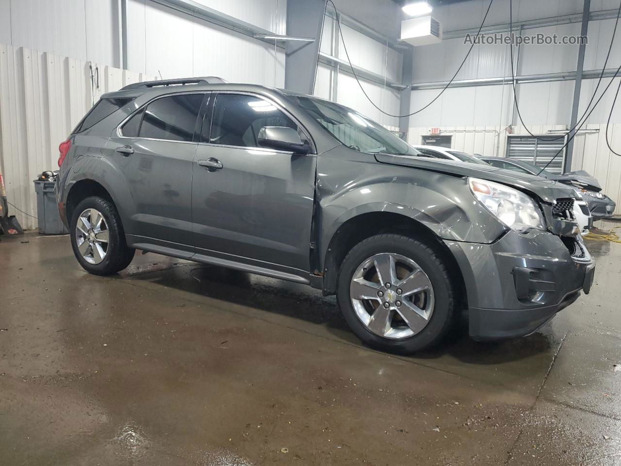 2012 Chevrolet Equinox Lt Gray vin: 2GNFLEE52C6284236