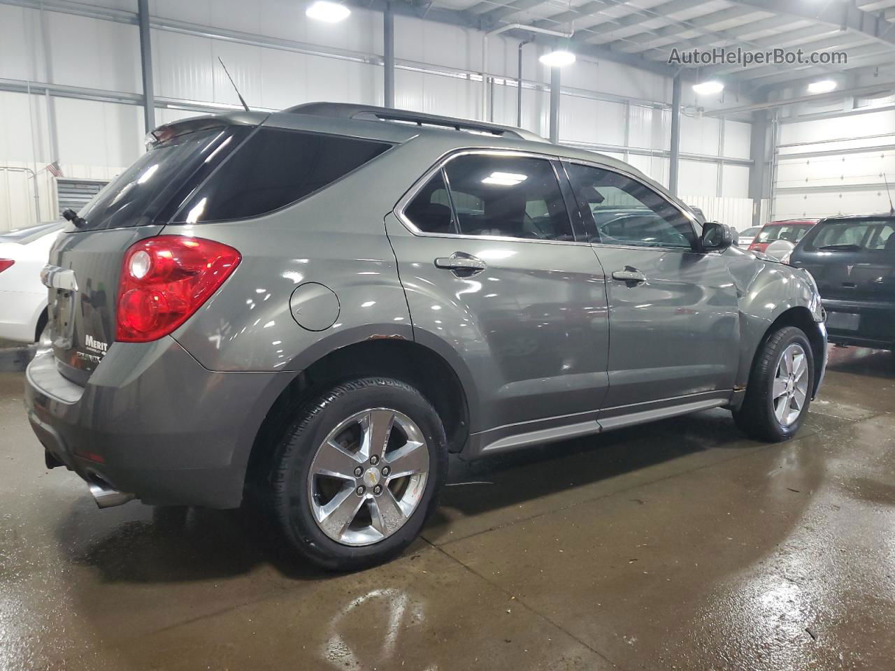 2012 Chevrolet Equinox Lt Gray vin: 2GNFLEE52C6284236