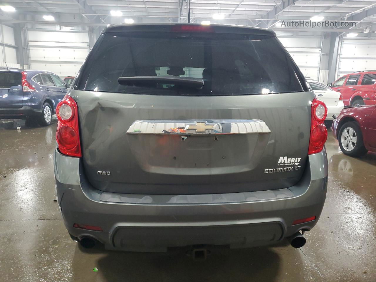 2012 Chevrolet Equinox Lt Gray vin: 2GNFLEE52C6284236