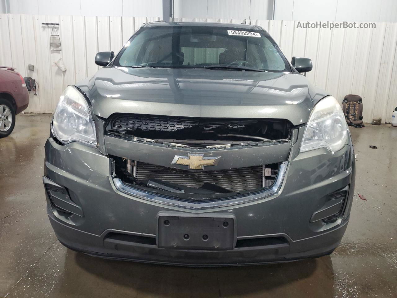 2012 Chevrolet Equinox Lt Gray vin: 2GNFLEE52C6284236