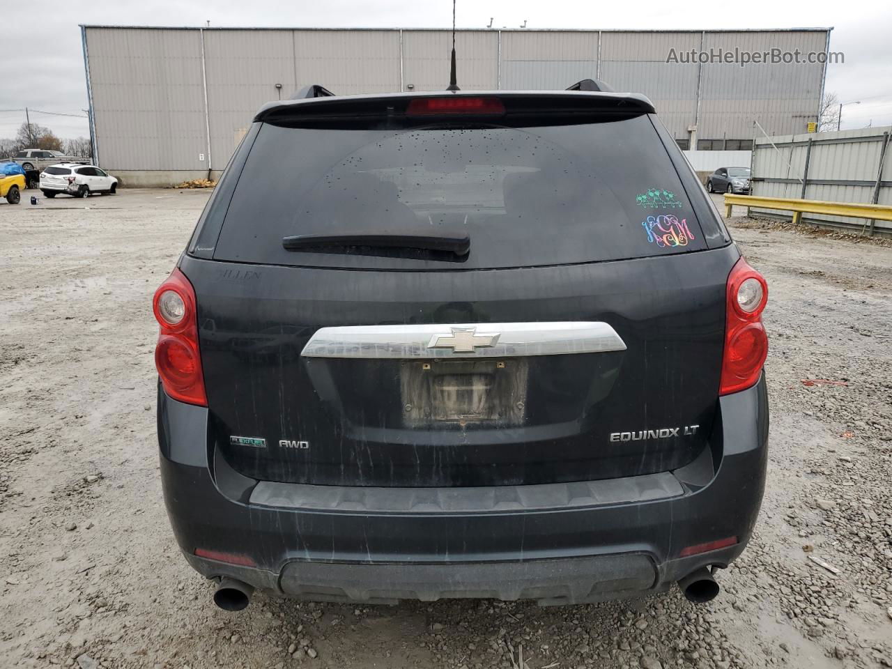 2012 Chevrolet Equinox Lt Black vin: 2GNFLEE54C6202748