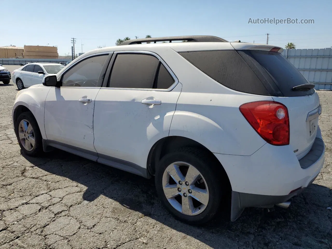 2012 Chevrolet Equinox Lt White vin: 2GNFLEE58C6185307