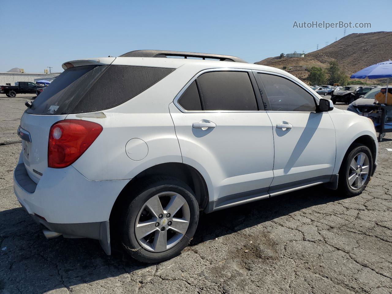 2012 Chevrolet Equinox Lt Белый vin: 2GNFLEE58C6185307