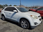 2012 Chevrolet Equinox Lt White vin: 2GNFLEE58C6185307