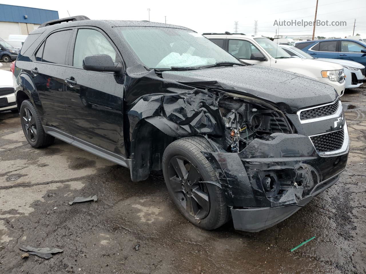 2012 Chevrolet Equinox Lt Black vin: 2GNFLEE59C6203541