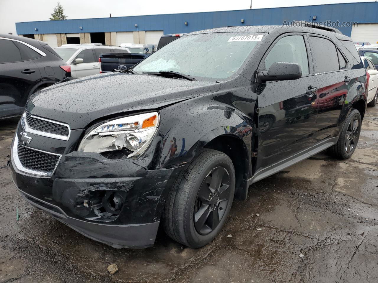 2012 Chevrolet Equinox Lt Black vin: 2GNFLEE59C6203541