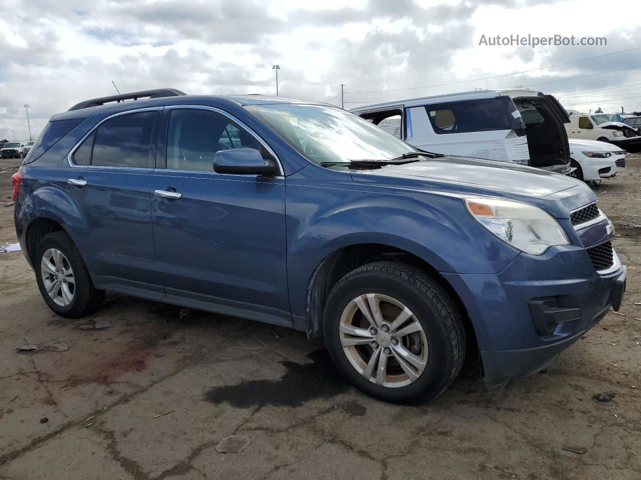 2012 Chevrolet Equinox Lt Blue vin: 2GNFLEEK0C6171889