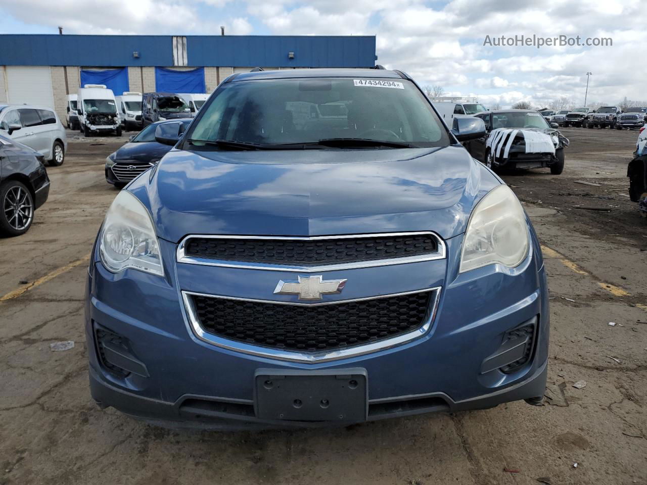 2012 Chevrolet Equinox Lt Blue vin: 2GNFLEEK0C6171889