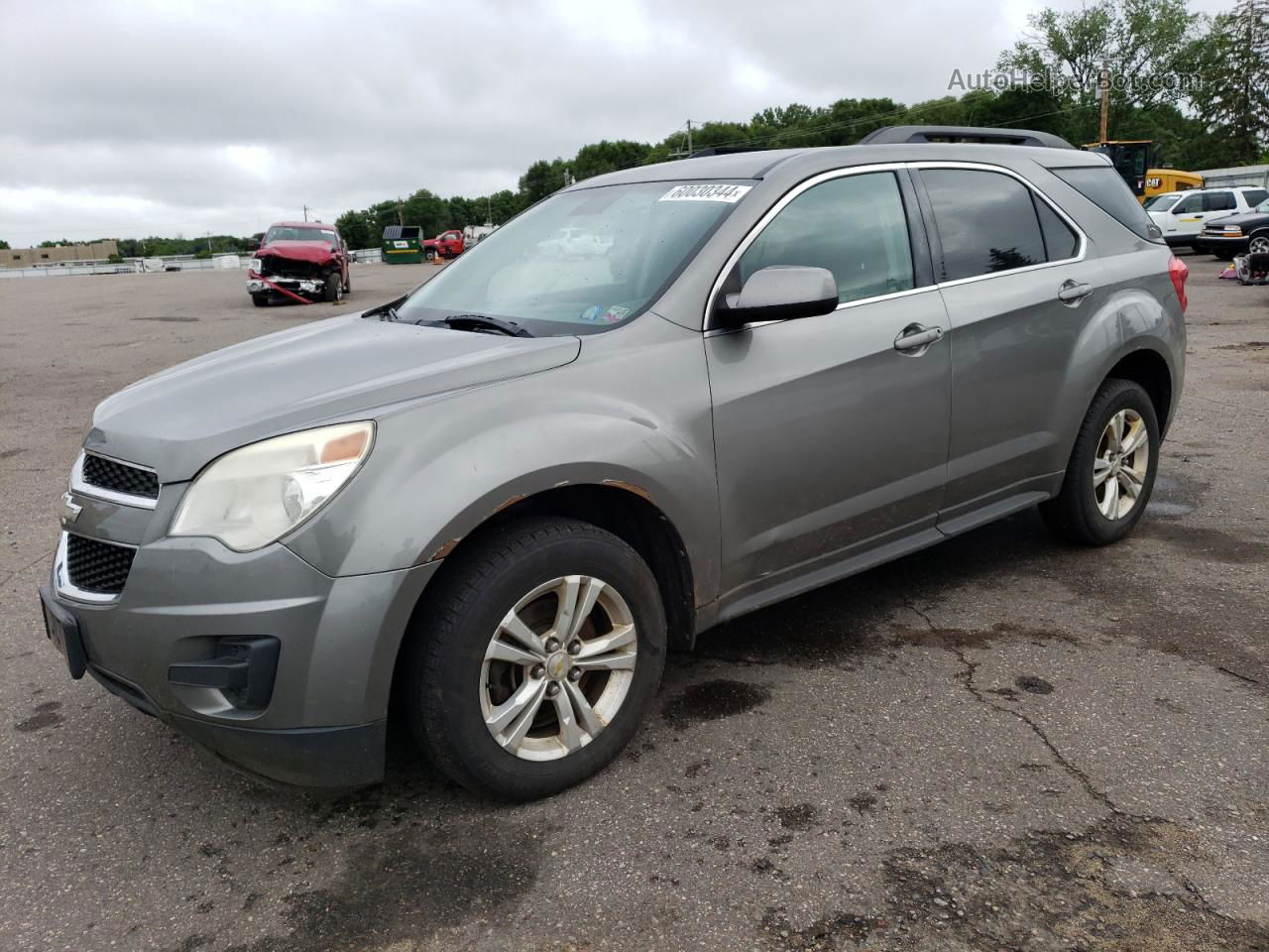 2012 Chevrolet Equinox Lt Silver vin: 2GNFLEEK0C6270518