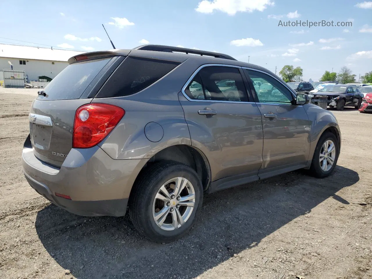 2012 Chevrolet Equinox Lt Gray vin: 2GNFLEEK0C6282989