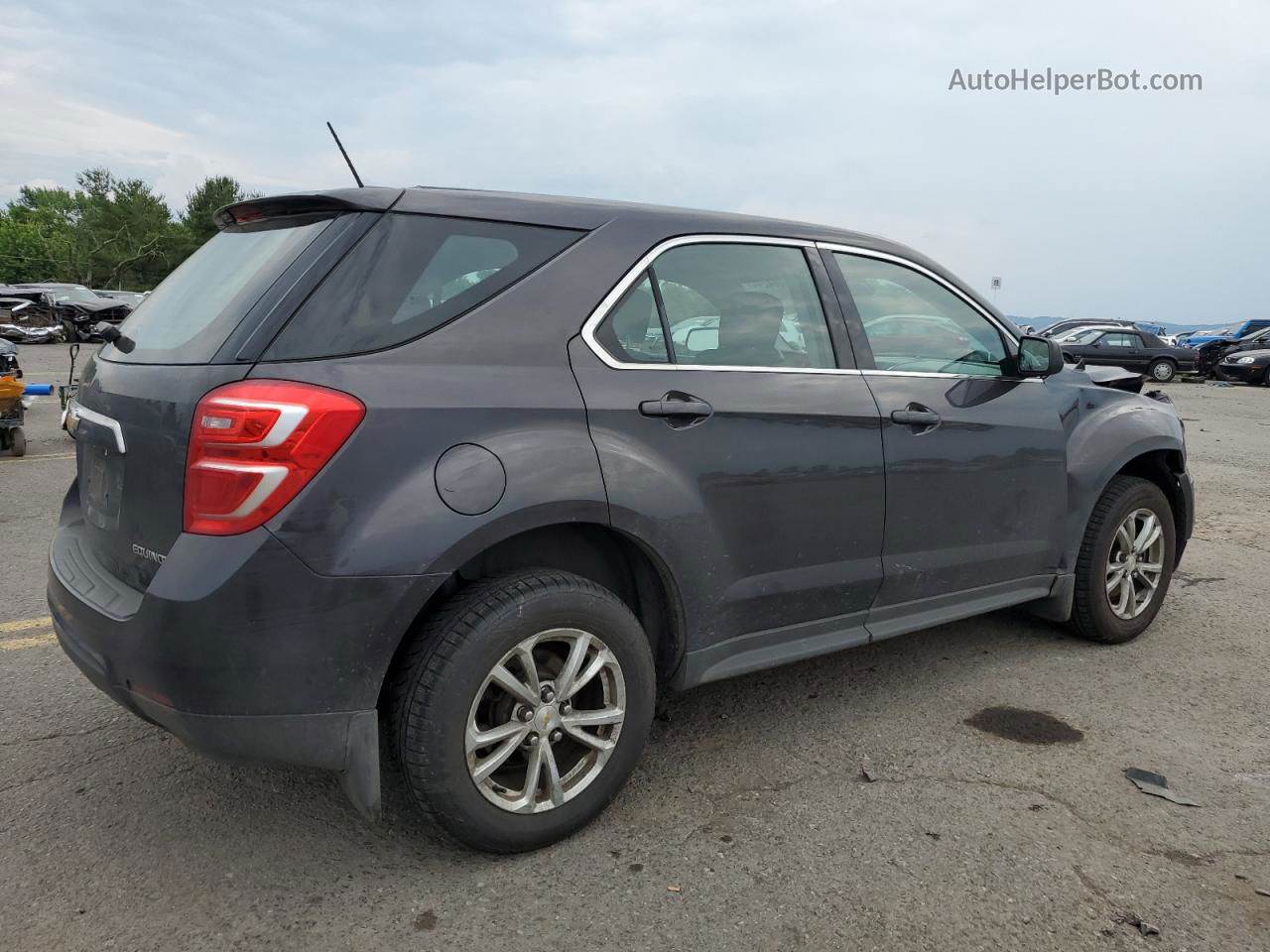 2016 Chevrolet Equinox Ls Charcoal vin: 2GNFLEEK0G6199651