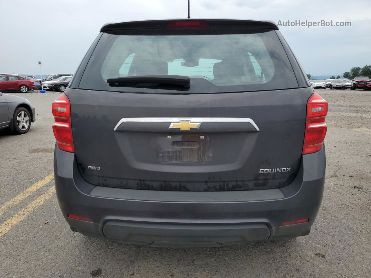 2016 Chevrolet Equinox Ls Угольный vin: 2GNFLEEK0G6199651