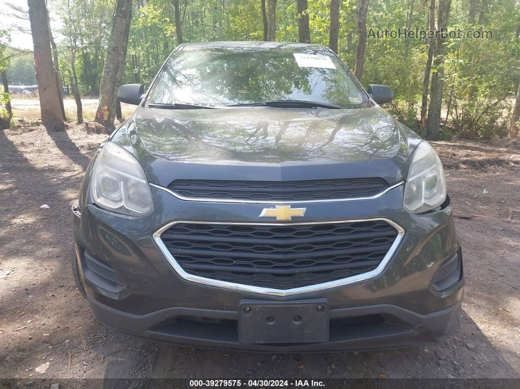 2017 Chevrolet Equinox Ls Gray vin: 2GNFLEEK0H6259297