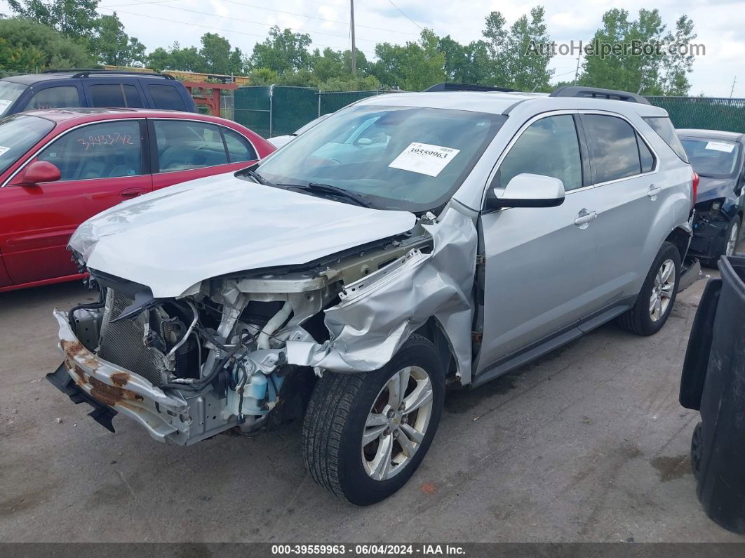 2012 Chevrolet Equinox 1lt Silver vin: 2GNFLEEK1C6318995