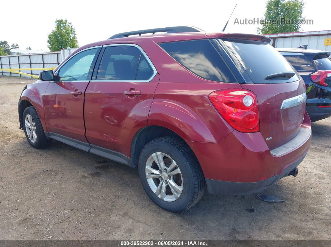 2012 Chevrolet Equinox 1lt Red vin: 2GNFLEEK1C6335893