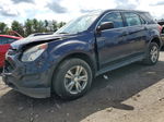 2016 Chevrolet Equinox Ls Blue vin: 2GNFLEEK1G6193700