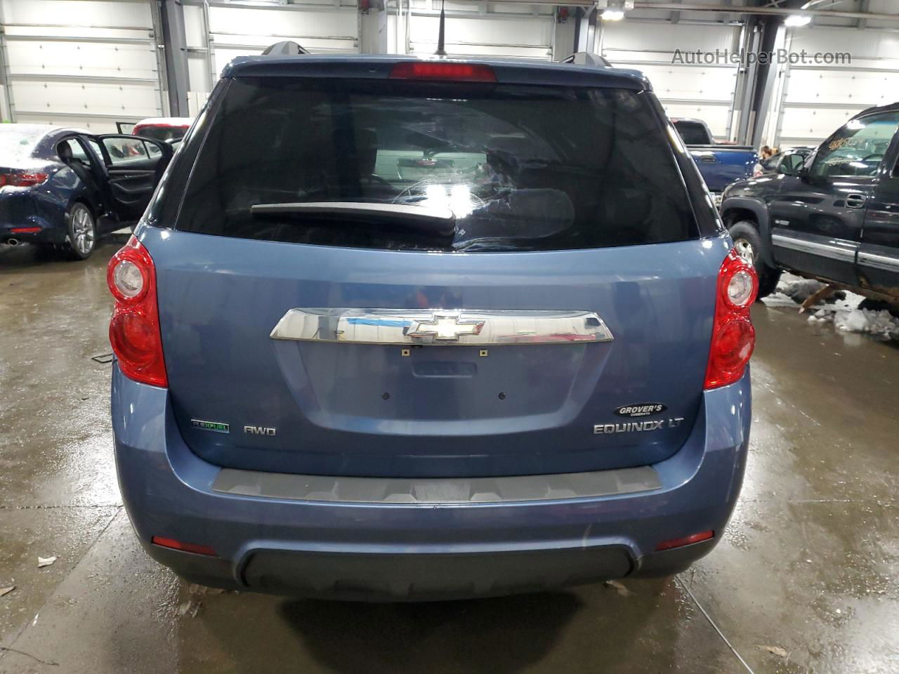 2012 Chevrolet Equinox Lt Blue vin: 2GNFLEEK2C6198656