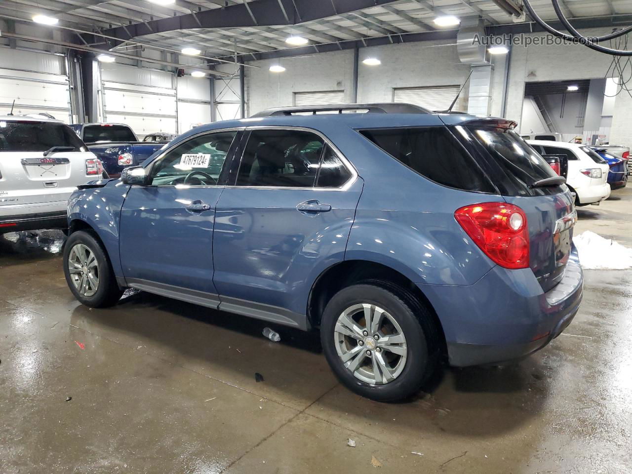 2012 Chevrolet Equinox Lt Blue vin: 2GNFLEEK2C6198656