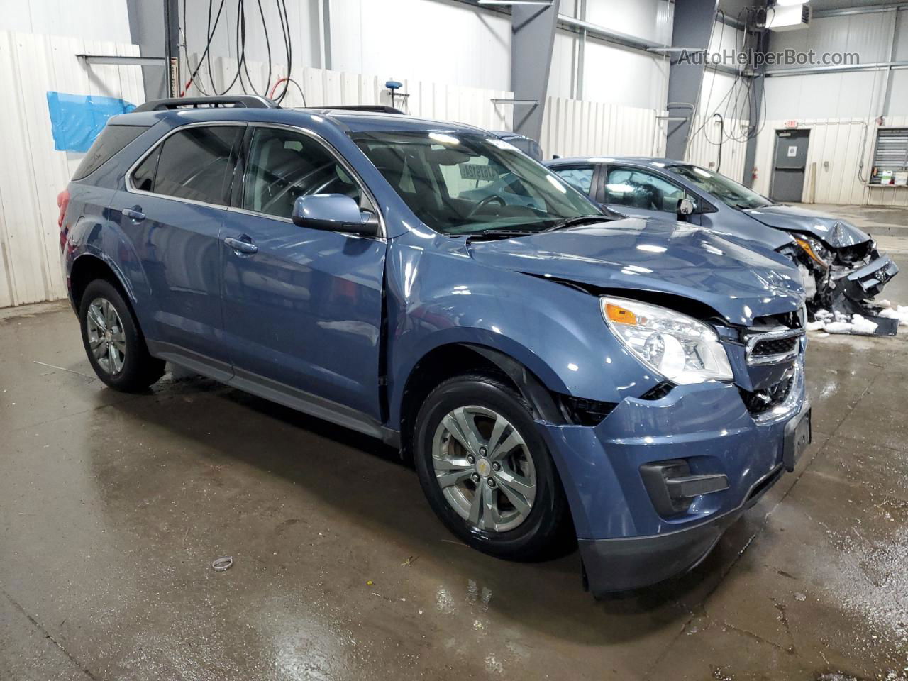 2012 Chevrolet Equinox Lt Blue vin: 2GNFLEEK2C6198656