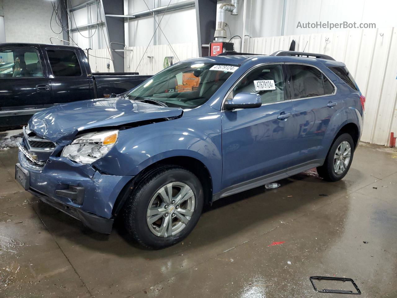 2012 Chevrolet Equinox Lt Blue vin: 2GNFLEEK2C6198656