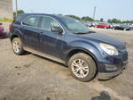 2017 Chevrolet Equinox Ls Синий vin: 2GNFLEEK2H6230531