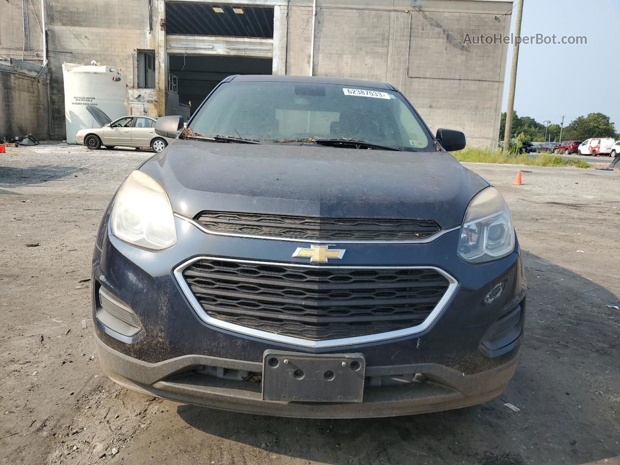 2017 Chevrolet Equinox Ls Blue vin: 2GNFLEEK2H6230531